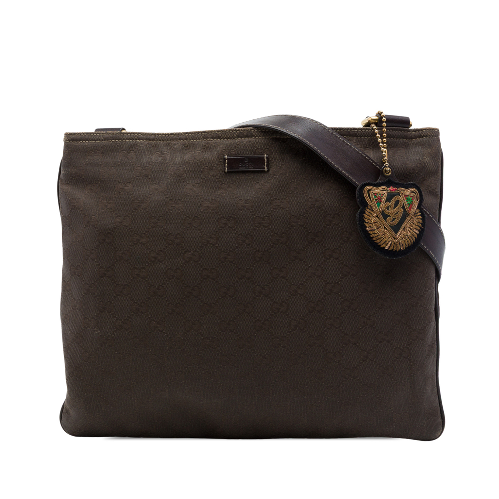 Pre-Loved Gucci GG Canvas Crossbody